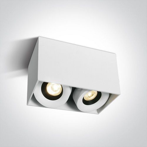 Surface dimmable spot 2x8W